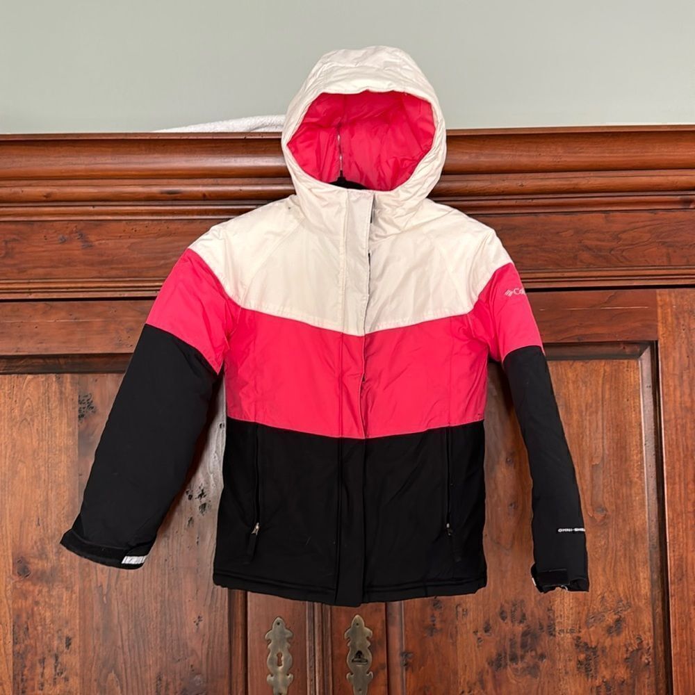 Columbia Omni-Shield Triple Run Jacket Girl's Size 10/12